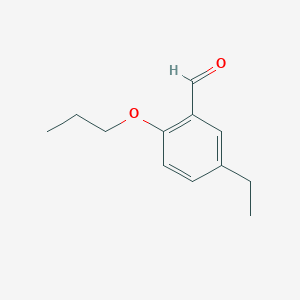 5-Ethyl-2-propoxybenzaldehyde