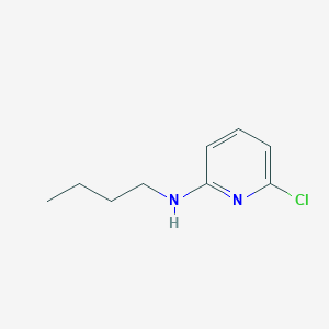 molecular formula C9H13ClN2 B1395163 N-Butyl-6-chloro-2-pyridinamine CAS No. 3298-29-1
