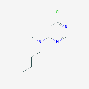 molecular formula C9H14ClN3 B1395173 N-丁基-6-氯-N-甲基嘧啶-4-胺 CAS No. 1219967-79-9