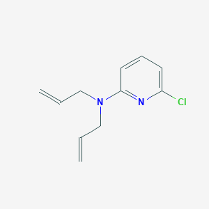 molecular formula C11H13ClN2 B1395178 N,N-二烯丙基-6-氯-2-吡啶胺 CAS No. 1220031-04-8