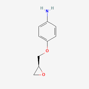 4-{[(2S)-Oxiran-2-yl]methoxy}aniline