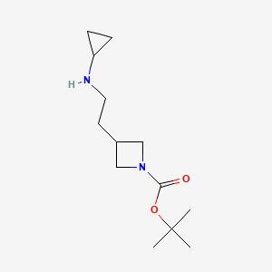 tert-Butyl 3-(2-(cyclopropylamino)ethyl)azetidine-1-carboxylate