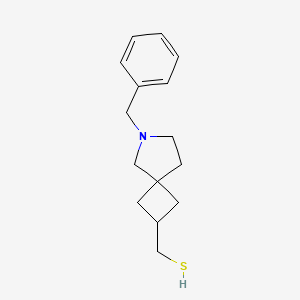 (6-Benzyl-6-azaspiro[3.4]octan-2-yl)methanethiol