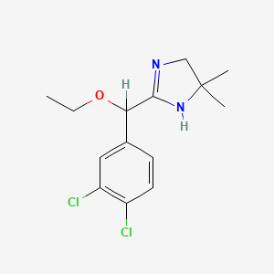 2-(3,4-Dichloro-alpha-ethoxybenzyl)-5,5-dimethyl-2-imidazoline