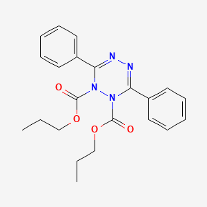 Dipropyl 3,6-diphenyl-1,2,4,5-tetrazine-1,2-dicarboxylate