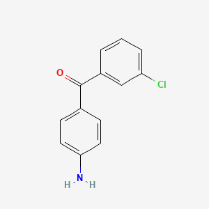 (4-Aminophenyl)(3-chlorophenyl)methanone