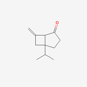 7-Methylidene-5-(propan-2-yl)bicyclo[3.2.0]heptan-2-one