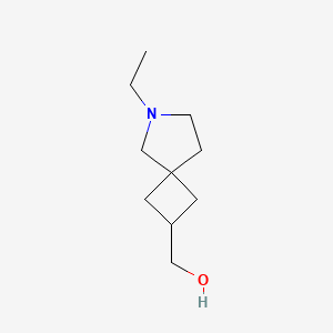 molecular formula C10H19NO B13952201 (6-Ethyl-6-azaspiro[3.4]octan-2-yl)methanol 