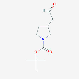 Tert-butyl 3-(2-oxoethyl)pyrrolidine-1-carboxylate