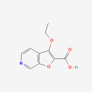 3-Ethoxyfuro[2,3-c]pyridine-2-carboxylic acid