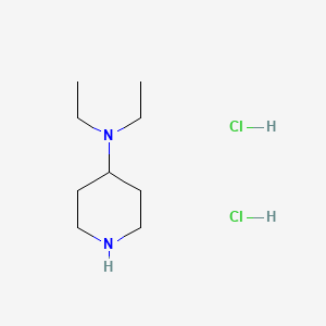 molecular formula C9H21ClN2 B1395224 4-(Diethylamino)piperidine Dihydrochloride CAS No. 50534-25-3