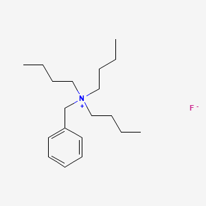 N-Benzyl-N,N-dibutylbutan-1-aminium fluoride