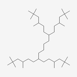 2,2,4,15,17,17-Hexamethyl-7,12-bis(3,5,5-trimethylhexyl)octadecane