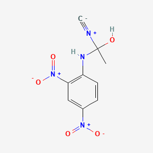 1-[(2,4-Dinitrophenyl)amino]-1-isocyanoethanol