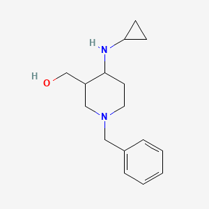 molecular formula C16H24N2O B13952352 (1-Benzyl-4-(cyclopropylamino)piperidin-3-yl)methanol 