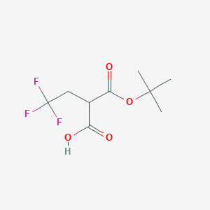 2-(Tert-butoxycarbonyl)-4,4,4-trifluorobutanoic acid