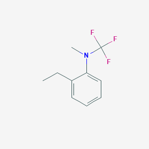 2-ethyl-N-methyl-N-(trifluoromethyl)aniline