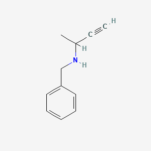 molecular formula C11H13N B13952719 N-3-(1-Butynyl)-benzylamine CAS No. 63991-03-7