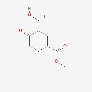 (Z)-ethyl 3-(hydroxymethylene)-4-oxocyclohexanecarboxylate