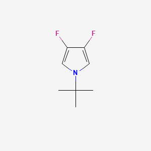 1-Tert-butyl-3,4-difluoropyrrole