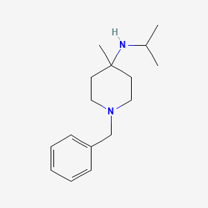 1-benzyl-N-isopropyl-4-methylpiperidin-4-amine