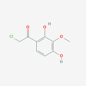 2-Chloro-1-(2,4-dihydroxy-3-methoxyphenyl)ethanone