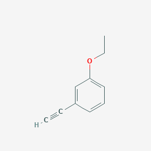 molecular formula C10H10O B1395295 1-Ethoxy-3-ethynylbenzene CAS No. 922735-06-6