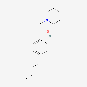 2-(4-Butylphenyl)-1-piperidin-1-ylpropan-2-ol