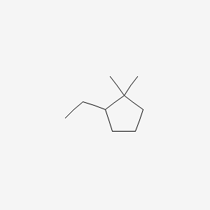 2-Ethyl-1,1-dimethylcyclopentane