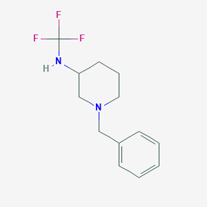 1-benzyl-N-(trifluoromethyl)piperidin-3-amine