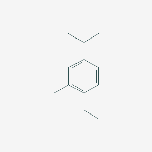 1-Ethyl-2-methyl-4-(propan-2-yl)benzene