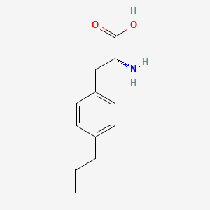 molecular formula C12H15NO2 B13952988 (r)-3-(4-Allylphenyl)-2-aminopropanoic acid 