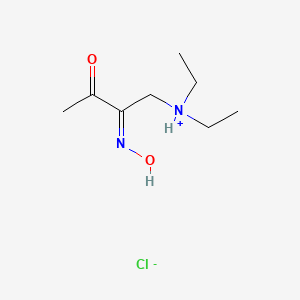 1-Diethylamino-2-oximino-3-butanone hydrochloride