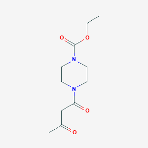 Ethyl 4-(3-oxobutanoyl)piperazine-1-carboxylate