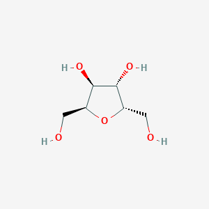 (2S,3S,4S,5S)-2,5-bis(hydroxymethyl)oxolane-3,4-diol