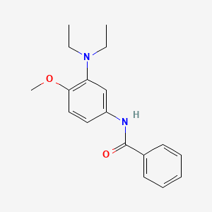 Benzamide, N-[3-(diethylamino)-4-methoxyphenyl]-