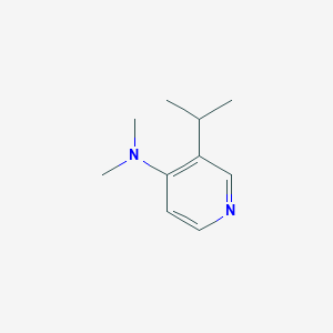 molecular formula C10H16N2 B13953177 3-Isopropyl-N,N-dimethylpyridin-4-amine 