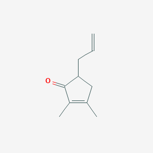 2,3-Dimethyl-5-(prop-2-en-1-yl)cyclopent-2-en-1-one