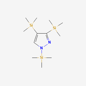 1H-Pyrazole, 1,3,4-tris(trimethylsilyl)-