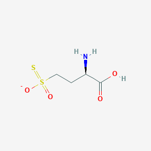 (2R)-2-amino-4-oxidosulfonothioylbutanoic acid