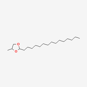 4-Methyl-2-pentadecyl-1,3-dioxolane