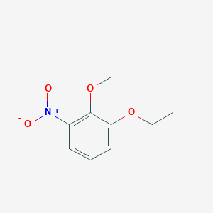 molecular formula C10H13NO4 B13953333 1,2-Diethoxy-3-nitrobenzene CAS No. 627486-90-2