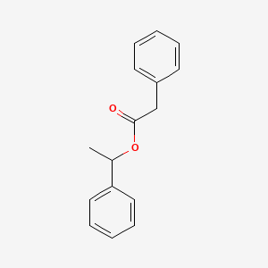 molecular formula C16H16O2 B13953334 1-Phenylethyl phenylacetate CAS No. 56961-74-1