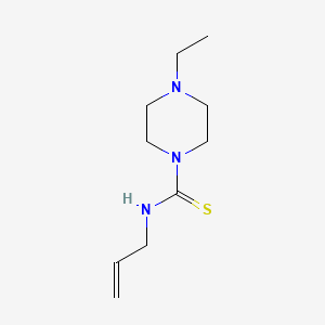 4-ethyl-N-(prop-2-en-1-yl)piperazine-1-carbothioamide