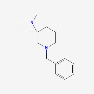 1-benzyl-N,N,3-trimethylpiperidin-3-amine