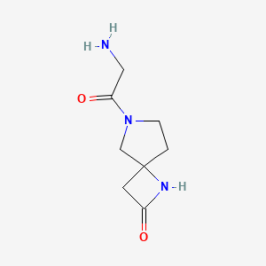 6-(2-Aminoacetyl)-1,6-diazaspiro[3.4]octan-2-one