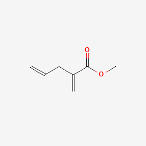 molecular formula C7H10O2 B13953424 Methyl 2-allyl acrylate CAS No. 51122-89-5