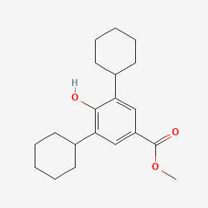 Methyl 3,5-dicyclohexyl-4-hydroxybenzoate