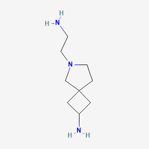 6-(2-Aminoethyl)-6-azaspiro[3.4]octan-2-amine