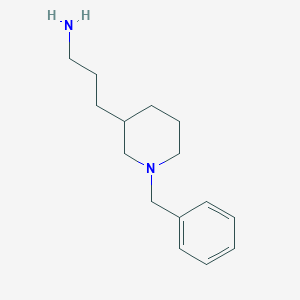 3-(1-Benzylpiperidin-3-yl)propan-1-amine